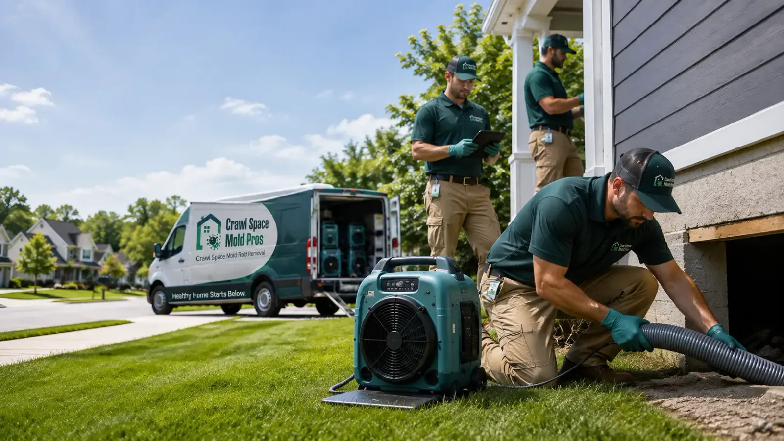 Crawl Space Mold Removal in Haverstraw, NY